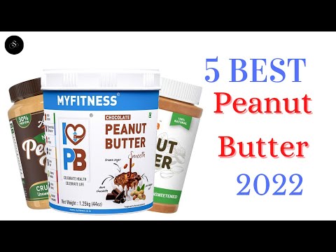 Best 5 Peanut Butter 2022 🔥 | Top 5 Best Protein Peanut Butter (Dark Chocolate) Fitness Smooth