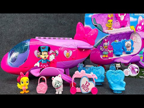 Mickey ASMR🥰Zufriedenstellende Auspacken Minnie Flugzeugspielzeug 🚁✈️, Disney Airplane Toy Lovers