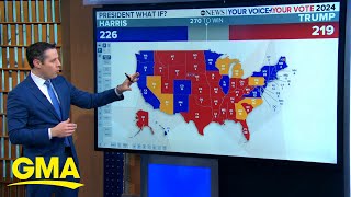 What polls say about the 2024 presidential election