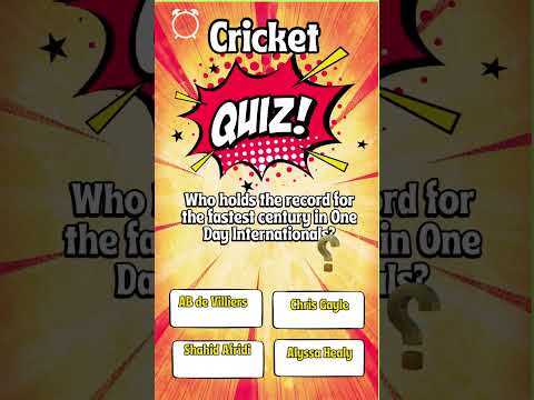 Ultimate Cricket Trivia Quiz