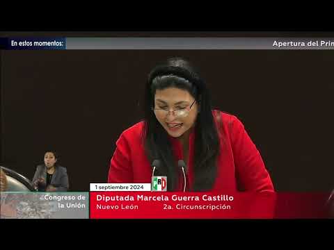 DISCURSO APERTURA MARCELA GUERRA