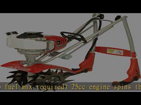 Mantis 7940 4-Cycle Gas Powered Cultivator, red