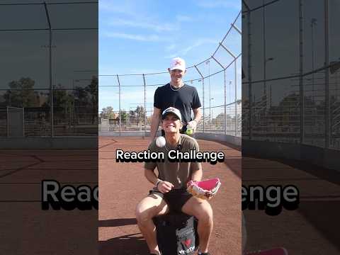 Baseball reaction challenge❌