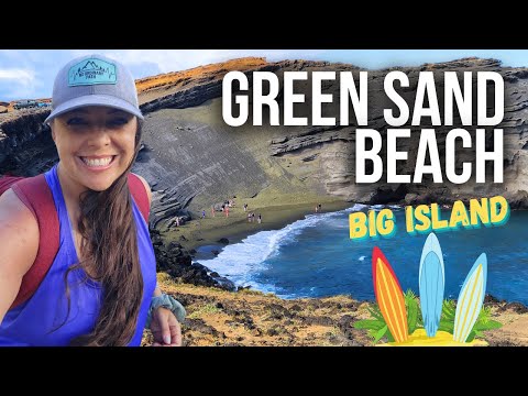 Green Sand exists in only 2 places on earth // Exploring Southern Hawaii