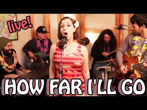 Moana | How Far I’ll Go | funk cover live w/ Scary Pockets