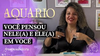 ♒️ AQUÁRIO 🖤🔥ELE(A) QUER TER VÁRIOS ENCONTROS COM VOCÊ 🔥🖤