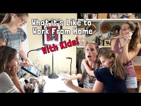 Working From Home with Kids: What a Typical Day Looks Like for Me