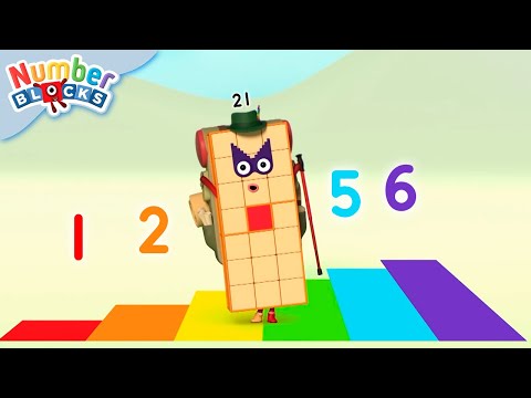 Learn to Count Colours and Numbers 🎨 | 123 - Number Fun: Full Episodes | Numberblocks