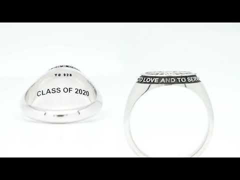 St. Peter's College Leavers Signet Ring | The Village Goldsmith