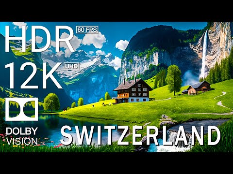 8K UHD 60FPS DOLBY VISION - SWITZERLAND THE HEART OF EUROPE - TRUE CINEMATIC