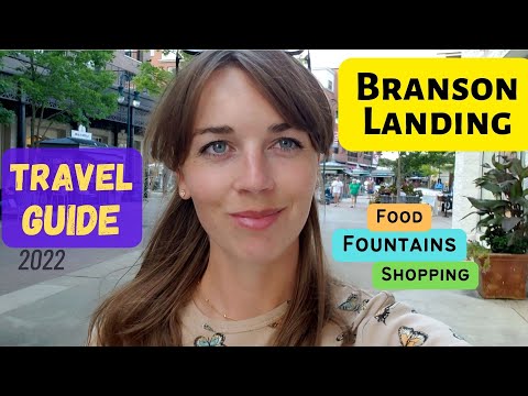 VISITING THE BRANSON LANDING *2023* Travel Guide: Fountain Shows, Stores, and More!