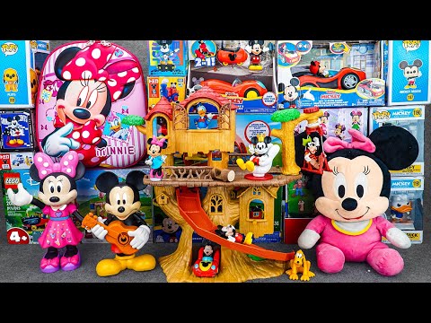 Satisfying with Unboxing Minnie Mouse Woodland Tree House Playset| Review Toys ASMR