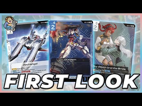 Live React and CONFIRMED GAMEPLAY for Gundam Card Game! | Best Mechanics From Multiple TCGs In One