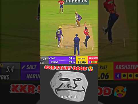 40Th Match Ipl 2024 || Kkr Vs Pbks || Ipl Highlights ||#ipl2024 #kkrvspbks   #cricket #shorts