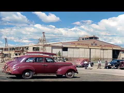 1940s - Mexico & Veracruz in color [60fps,Remastered] w/sound design added