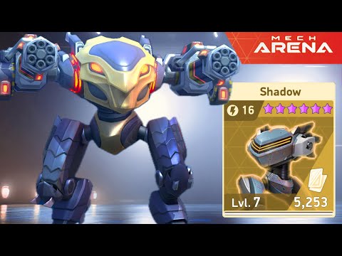 Shadow’s got the Minigun - prepare to run, or you’re done! 😵🔥 Mech Arena