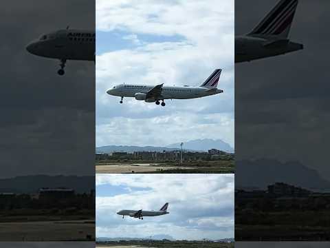 Air France aterrizando en Barcelona #youtubeshorts #remix #shorts #shorts #planespotting #live #bcn