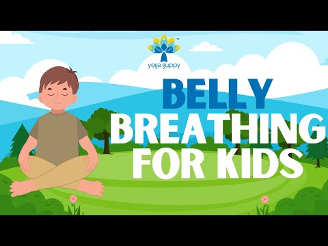 Belly Breathing for Kids | Improve Focus & Lung Capacity | Yoga for Kids | Yoga Guppy