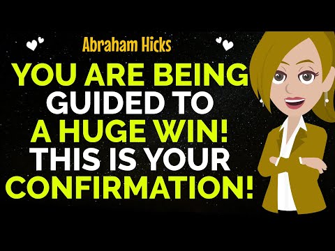 You Are Being Guided To A Huge Win ! This Is Your Confirmation!✨✅Abraham Hicks 2025