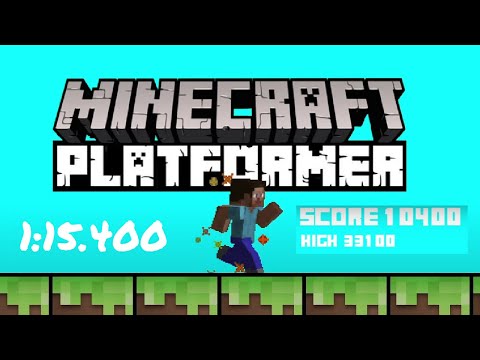 (WR) [1:15.400] Minecraft Platformer - Speedrun Any% No Skips