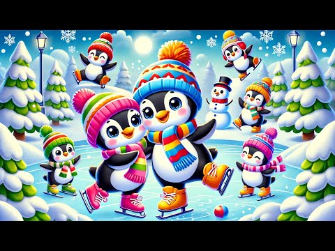 What To Do In Winter? Fun Winter Activity Song For Kids | Learn & Play with Penguins ⛄️