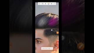 😳Colourful hair editing in sketchbook | By urban editz #shorts