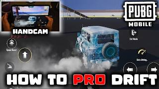 HOW TO PRO DRIFT in PUBG MOBILE (new update)