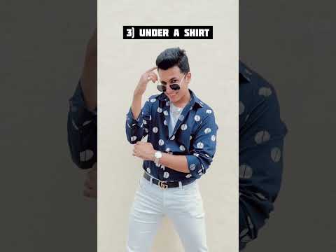 Best ways to style a T-shirt. #shorts #fashion #mensfashion