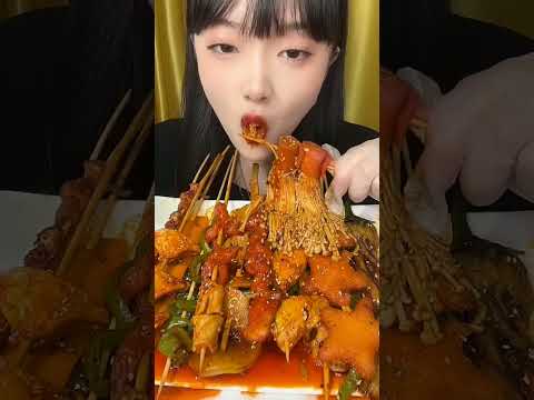 ASMR eating spicy food 🥵🔥#asmr#asmrsounds#asmrfood#shorts#short#food#foodie#viral