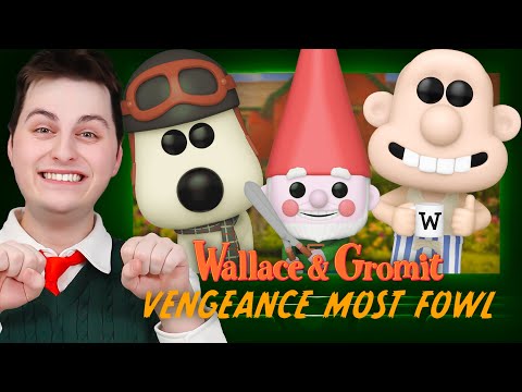 Wallace And Gromit Vengeance Most Fowl Funko Pop Hunt + Movie Review!