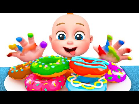 Mommy, Donuts are The Best | Counting 1 to 5 | PulkaCoco‬ Nursery Rhymes & Kids Songs