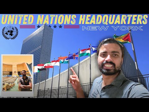 Inside “United Nations Headquarters” in New York 🇺🇸