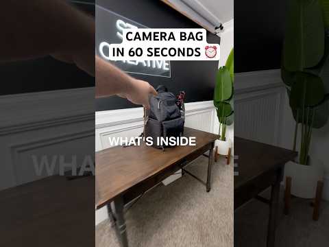 What’s In My Camera Bag (in 60 seconds ⏰)