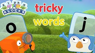 Tricky Words | Learn to Read Sight Words | @officialalphablocks ​