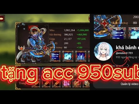 epic heroes war tặng acc 950sub nha ae