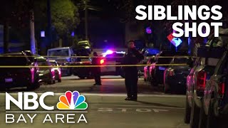 Brother, sister shot while sitting in car in Oakland