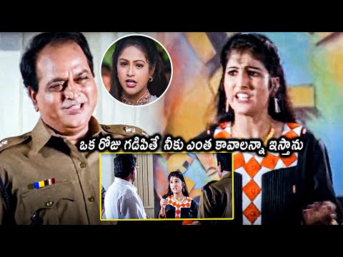 Neeti Gandhi Movie Chalapathi Rao Interesting Scenes || Raasi || Telugu Movie Scenes || Matinee Show