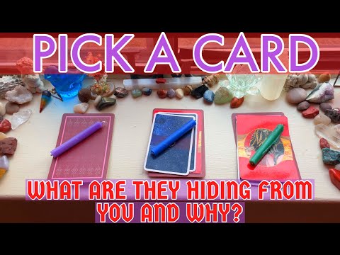 what are they hiding from you? 🤫🔮 PICK A CARD 🔒😳 why are they keeping secrets? TIMELESS tarot