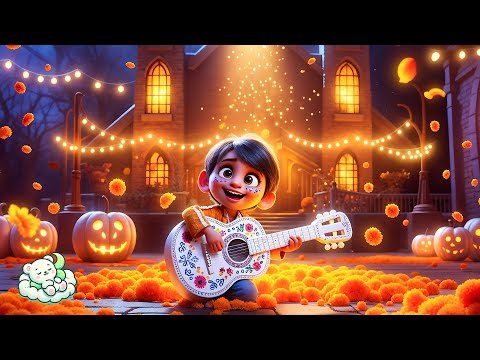 Soothing Piano Tunes 🎃 Drift into Sleep on Halloween Night 👻 Stress-Free Sounds | 4K Video