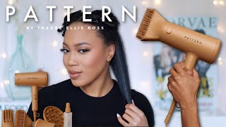 NEW!! PATTERN BEAUTY PRODUCTS + BLOW DRYER FOR CURLY NATURAL HAIR