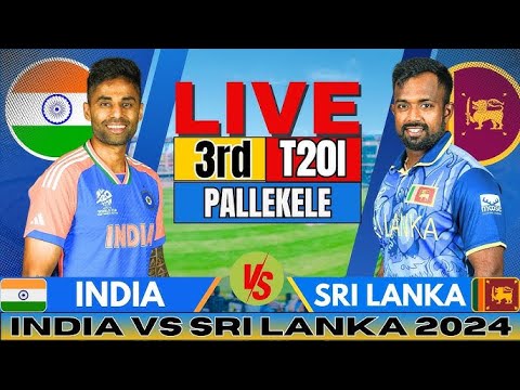 INDIA vs SL 3rd T20i