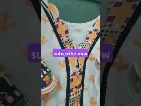 new kurti design 2024 - trendy sleeves and damn design #shorts #ytshorts #trending #viralshorts