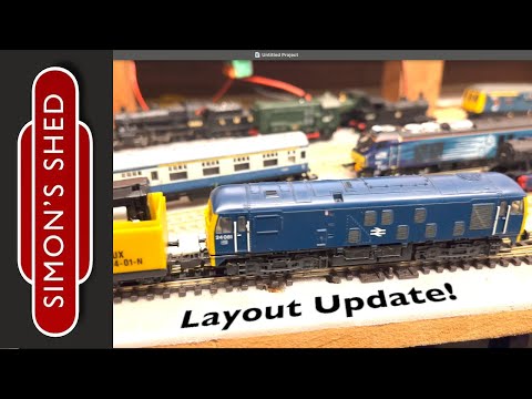 N Gauge Model Railway Layout Update: Shed Valley Railway 52