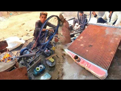 L6 Dumper Radiator Restore |Leakage Repair dumper Radiator