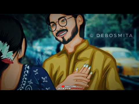 Bengali romantic 😍🥰 songs status Bangla gan  status #Status world love video ❤️Ai rat tomer amer ❤️😍