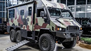 Explore the Wilderness in the Oshkosh FMTV 6x6 Military Camper