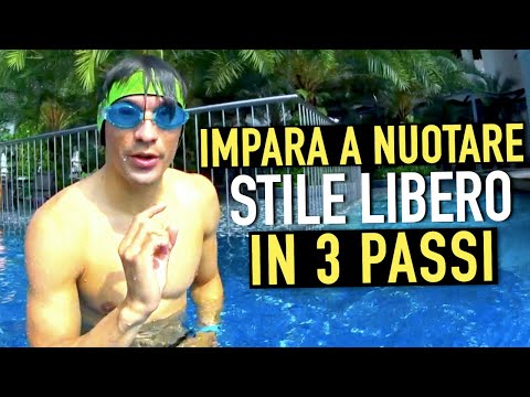 IMPARA a nuotare STILE LIBERO in 3 Passi - Corso per PRINCIPIANTI bambini ed Adulti