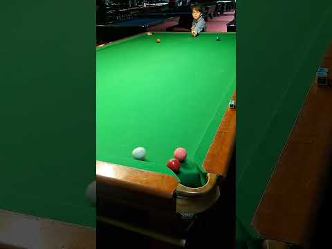 Harrys first snooker game