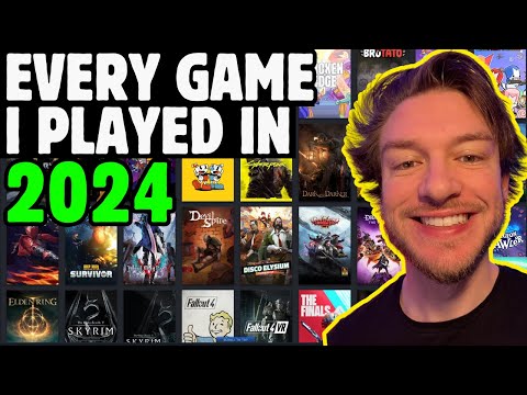 Every Video Game I Played in 2024