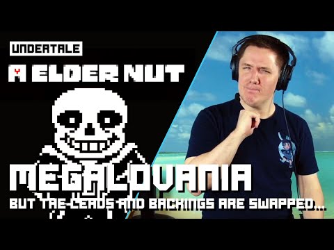 Megalovania But The Leads And Backings Are Swapped... On Drums!